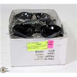 BOX OF SMOKE BLACK OAKLEY STYLE DESIGNER