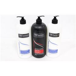 2 TRESEMME CONDITIONERS AND 1 TRESEMME SHAMPOO.
