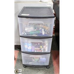 3-TIER STERILITE STORAGE CONTAINER ON