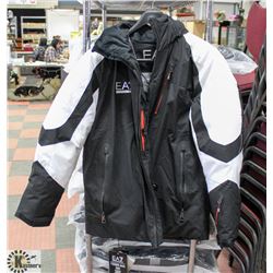 EMPORIO ARMANI SIZE 2XL WINTER JACKET BLACK/WHITE,