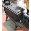 MEDIUM CAST IRON WOOD STOVE-DISPLAY UNIT