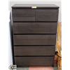 Image 1 : 6 DRAWER CHEST OF DRAWERS, 32"X19"X48.5".