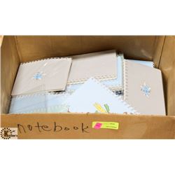 BOX OF NOTEPADS