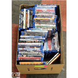 BOX OF ASSORTED BLU-RAYS