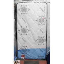 NEW BAMBOO SINGLE SIZE EUROTOP MATTRESS WITH