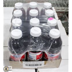 NEW CASE OF 12 X 739ML BOTTLES OF CRANBERRY
