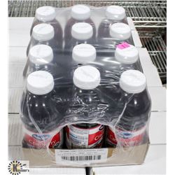 NEW CASE OF 12 X 739ML BOTTLES OF CRANBERRY