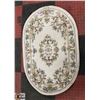 Image 1 : ESTATE OVAL WOOL AREA CARPET AS IS