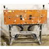 Image 1 : BLACK AND DECKER FOLDING WORK TABLE.