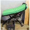 Image 1 : POWER RIDER EXERCISE BIKE, MAT, WEIGHTS AND ARM