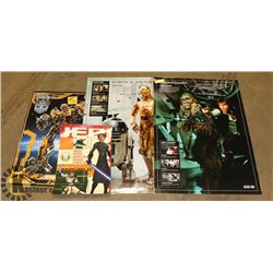 LOT OF 4 STAR WARS PICTURES
