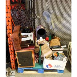 ESTATE PALLET OF MISC.