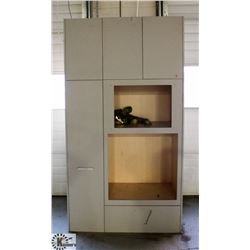 IN LIQUIDATION LARGE GREY CABINET