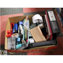 LARGE BOX WITH LOTS OF NEW OFFICE