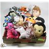 Image 1 : FLAT OF ASSORTED PLUSH.