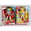 Image 1 : LOT OF 2 PLAYSKOOL HEROES TRANSFORMERS RESCUE