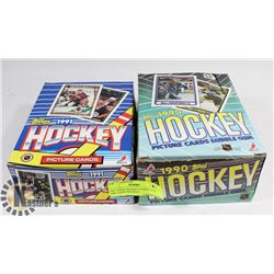 1991 TOPPS HOCKEY CARDS AND 1990 TOPPS HOCKEY