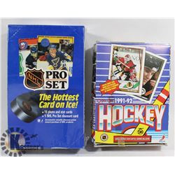 2 BOXES ( PACKS ) OF HOCKEY CARDS 1990 PROSET &