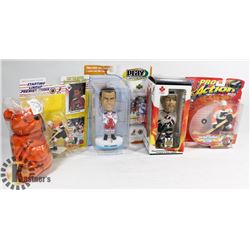 LARGE FLAT OF ERIC LINDROS COLLECTIBLES INCLUDES