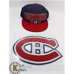 MONTREAL CANADIENS MEMORABILIA LOT INCL VINTAGE