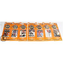 LOT OF 7 NHL PIN AND CARD COLLECTOR SETS INCLUDES