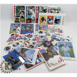 LARGE FLAT OF BASEBALL COLLECTIBLES INCLUDES A LOT