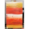 Image 1 : LARGE FRAMED CANVAS PICTURE
