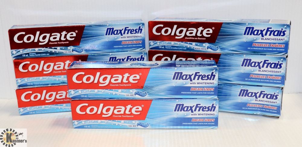 BAG OF ASSORTED COLGATE TOOTHPASTE - (ON CHOICE)