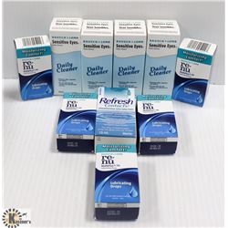 BAG OF ASSORTED EYE DROPS - ON CHOICE