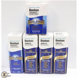 BAG OF BOSCH AND LOMB CONTACT LENS CLEANER