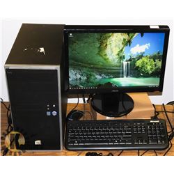 CUSTOM BUILT DESKTOP W/ ASUS MOTHERBOARD iNTEL i7