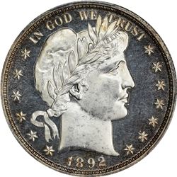 1892 Proof-63 CAM PCGS. CAC.