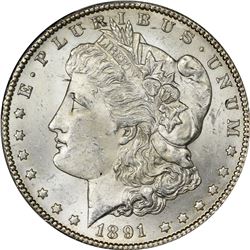 1891-CC MS-63 PCGS.