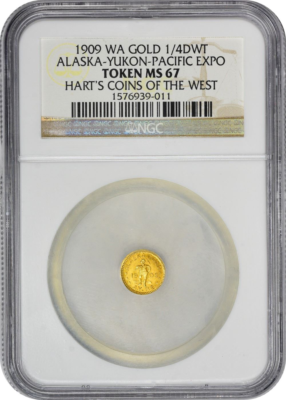 Alaska. Hart’s Coins of the Golden West. Alaska Yukon Pacific