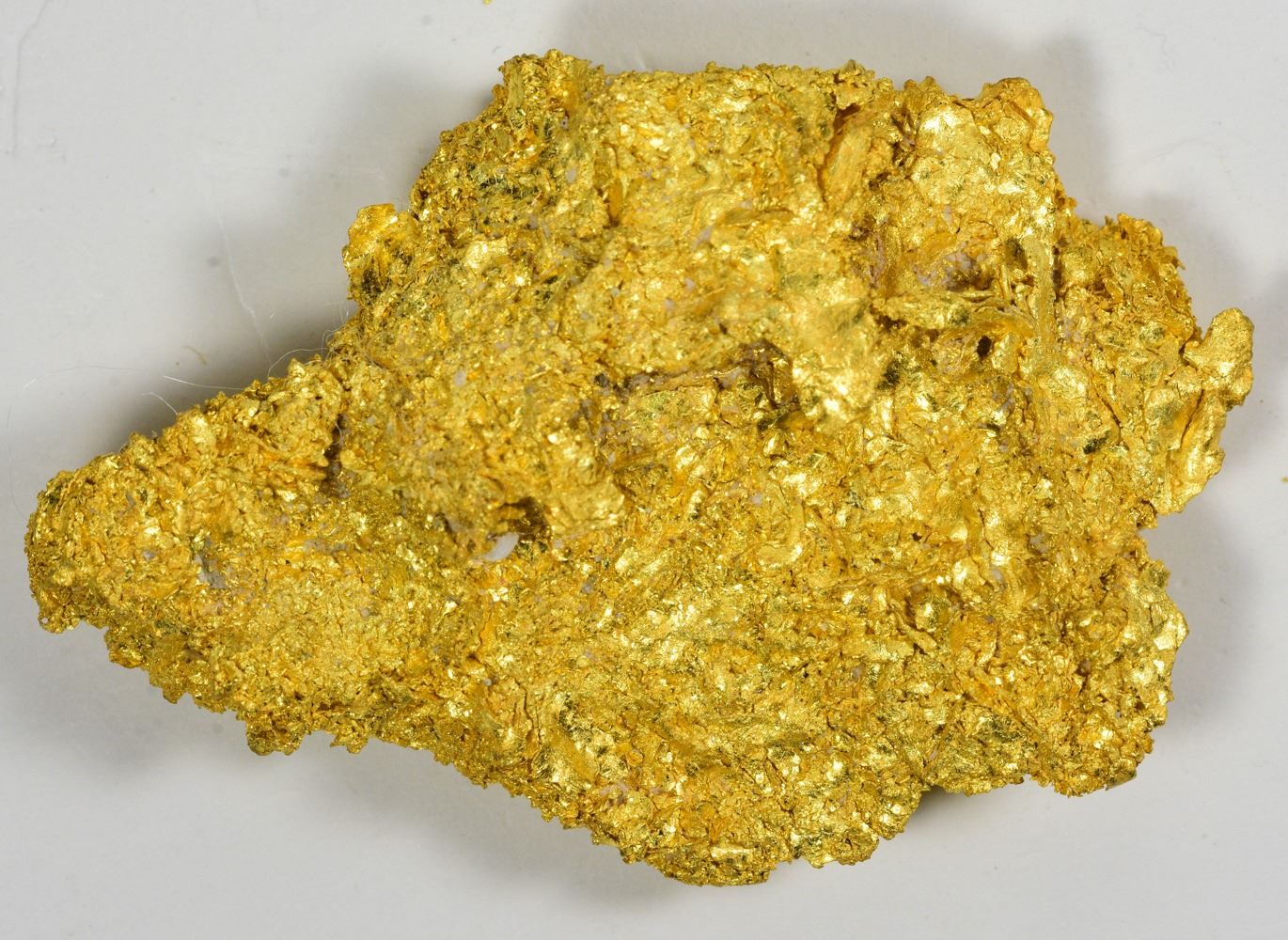 Hefty Gold Nugget. Found Round Mountain Mine, Nevada. 90.0 Grams