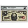 Image 1 : Fr. 370. 1891 $10 Treasury Note. PMG Choice Very Fine 35.