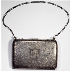 19th Century Ladies Sterling Silver Fractional Purse