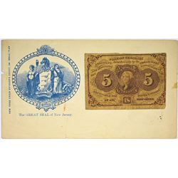 Postage Currency on Envelope.