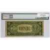 Image 2 : Fr. 1608. 1935A $1 Silver Certificate. PMG Choice Fine 15. Inverted Overprint Error.