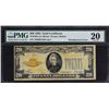 Image 1 : Fr. 2402.  1928 $20 Gold Certificate Error.  PMG Very Fine 20.