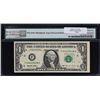 Image 1 : Fr. 1921-F.  1995 $1 Federal Reserve Note Error.  PMG Choice Uncirculated 64.