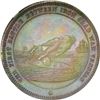 Image 2 : 1862-Dated Ironclads First Battle. Schenkman-MM4. Copper. Plain Edge. MS-64 BN NGC.