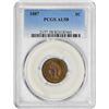 Image 1 : 1887 1C AU58 PCGS