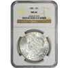 Image 3 : 1881 S$1 MS64 NGC