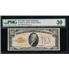 Image 1 : 1928 $10 Gold Certificate PMG 30
