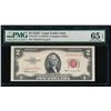 Image 1 : 1953C $2 Legal Tender STAR Note PMG 65EPQ