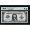 1923 $1 Silver Certificate PMG 63EPQ