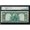 Image 2 : 1901 $10 Bison Legal Tender Note PMG 25NET