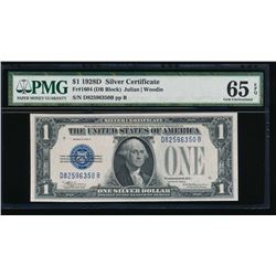 1928D $1 Silver Certificate PMG 65EPQ
