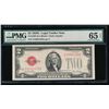 Image 1 : 1928G $2 Legal Tender Note PMG 65EPQ